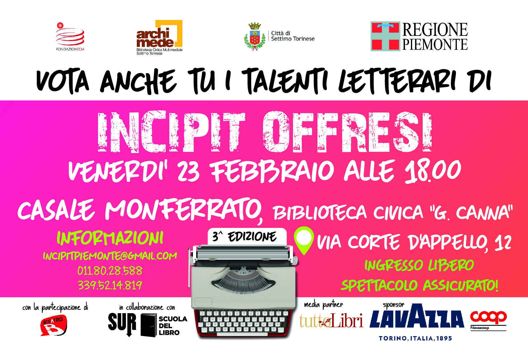 incipt @ Casale Monferrato