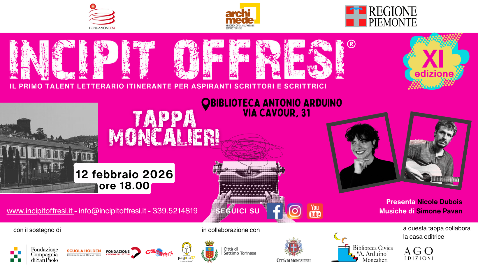 Tappa Incipit Moncalieri